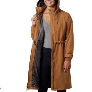 LAST CHANCE Columbia women’s Firwood Jacket small in Elk Brown Caramel